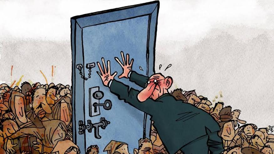 El humorista gráfico Kap, ganador del primer premio del Press Cartoon Europe El humorista gráfico Kap, ganador del primer premio del Press Cartoon Europe