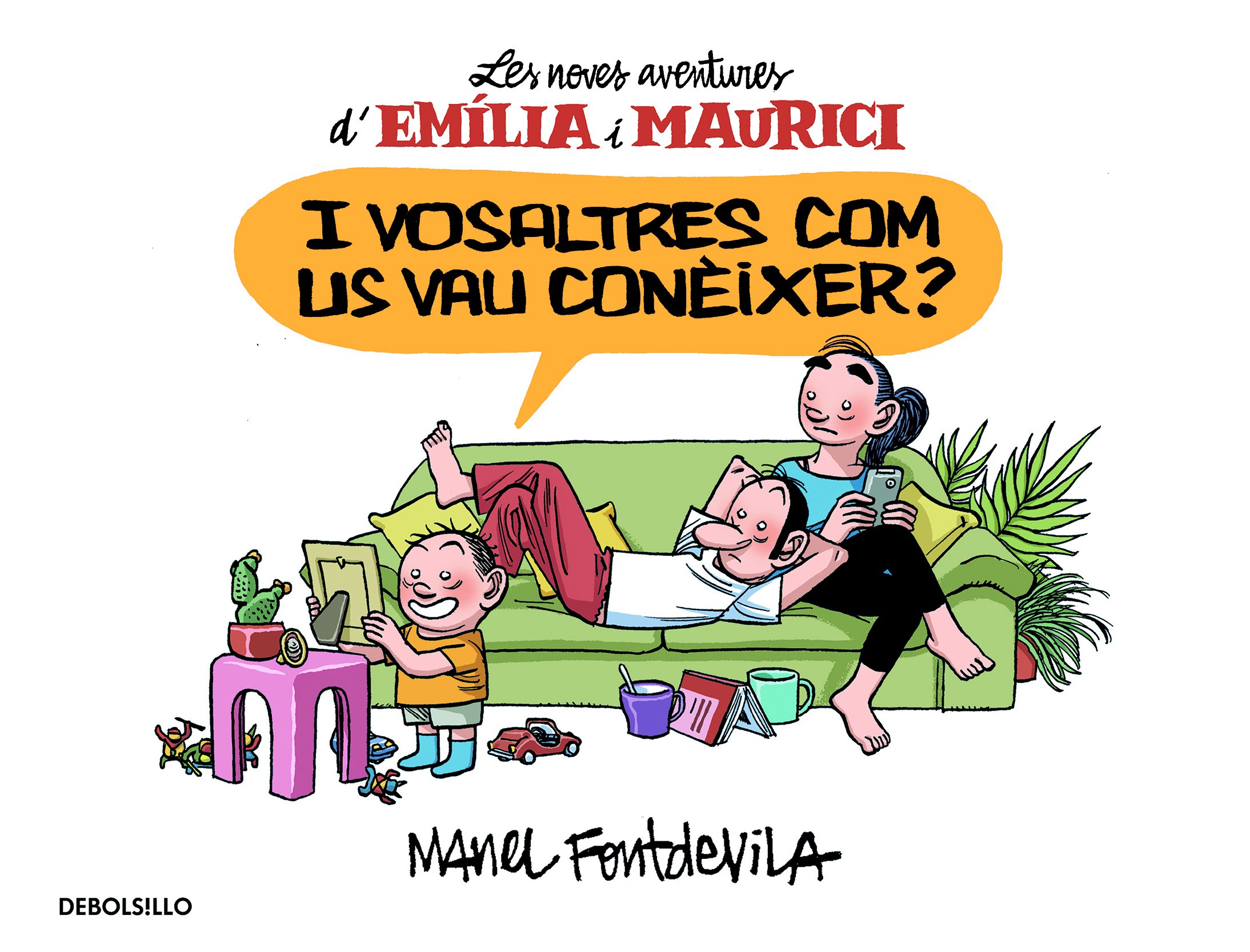 Manel Fontdevila publica por primera vez en catalán las tiras costumbristas de “La parejita”