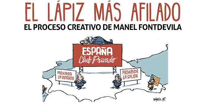 Se inaugura la exposición de uno de los humoristas gráficos más actuales, Manel Fontdevila Se inaugura la exposición de uno de los humoristas gráficos más actuales, Manel Fontdevila