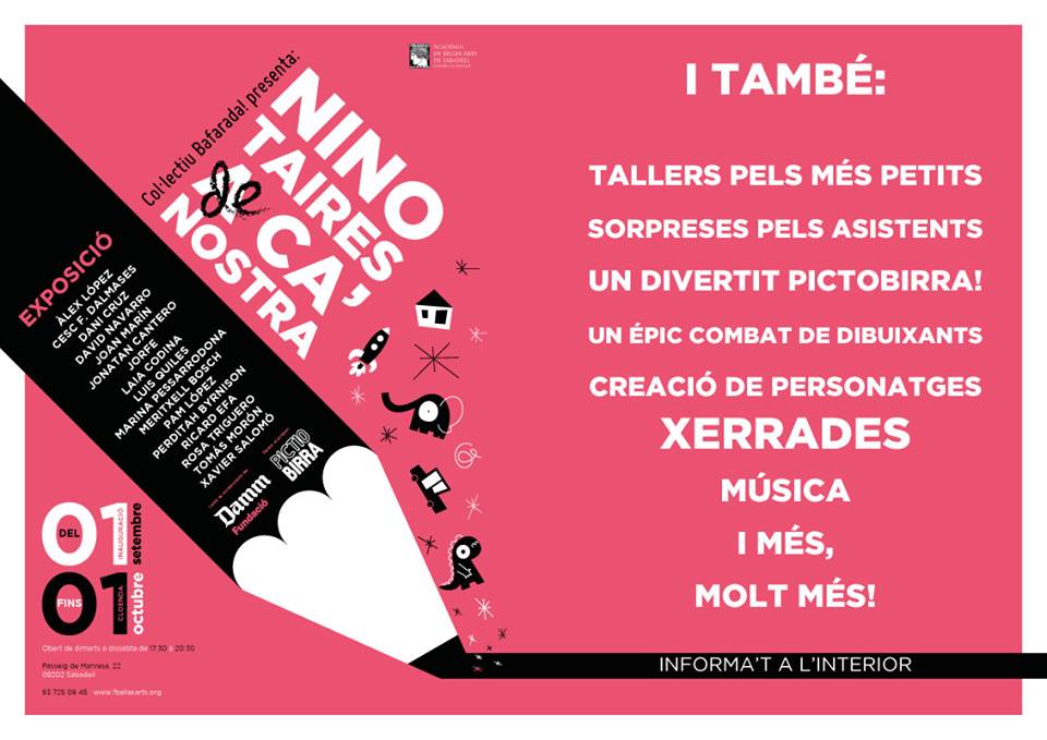 Setembre: el mes del còmic i de la il·lustració a Sabadell Setembre: el mes del còmic i de la il·lustració a Sabadell