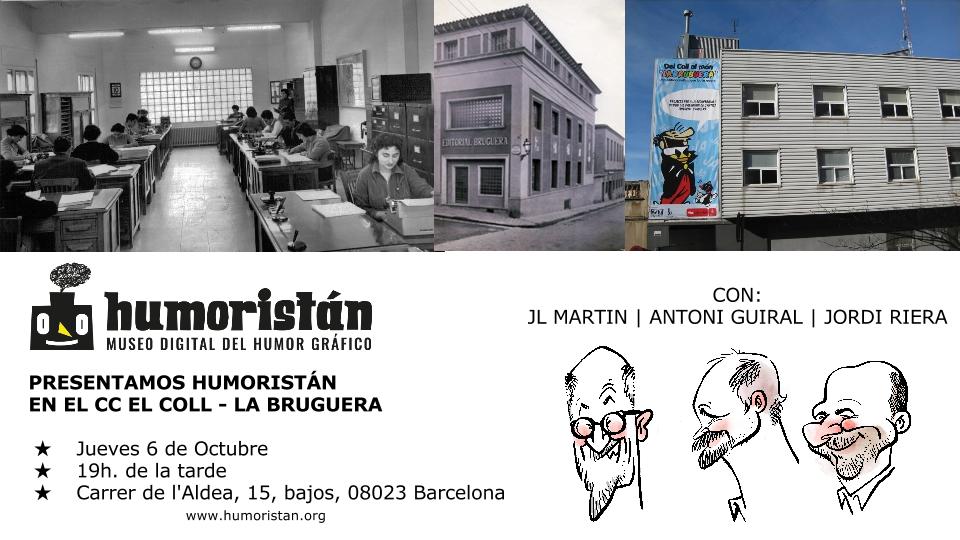 El próximo 6 de octubre se presentará Humoristan en el CC El Coll - La Bruguera de Barcelona El próximo 6 de octubre se presentará Humoristan en el CC El Coll - La Bruguera de Barcelona