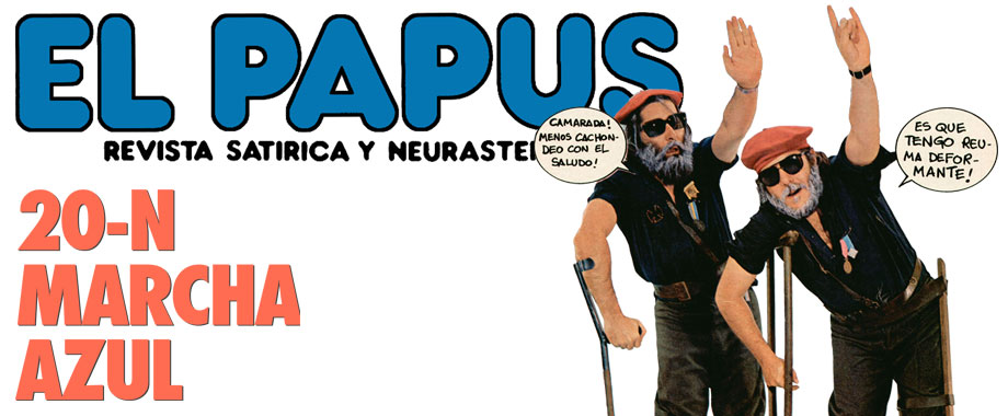 Humoristan recorda la revista “El Papus” amb una exposició digital dedicada al 40 aniversari de l’atemptat que va patir la seva redacció