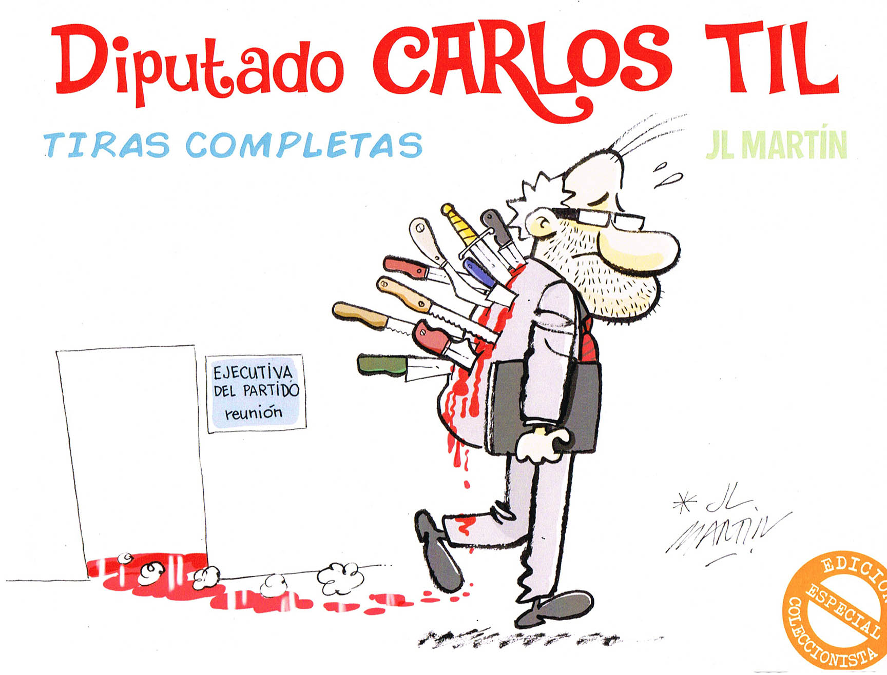 Nuevo libro de tiras humorísticas de JL Martín Nuevo libro de tiras humorísticas de JL Martín
