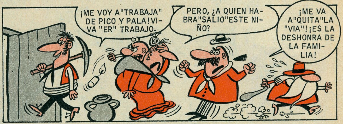 El ambiente familiar en Humoristán 