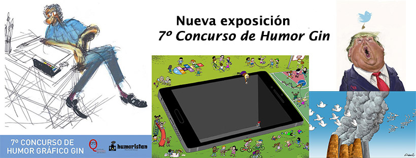Exposición 7º Concurso de Humor Gráfico Gin Exposición 7º Concurso de Humor Gráfico Gin