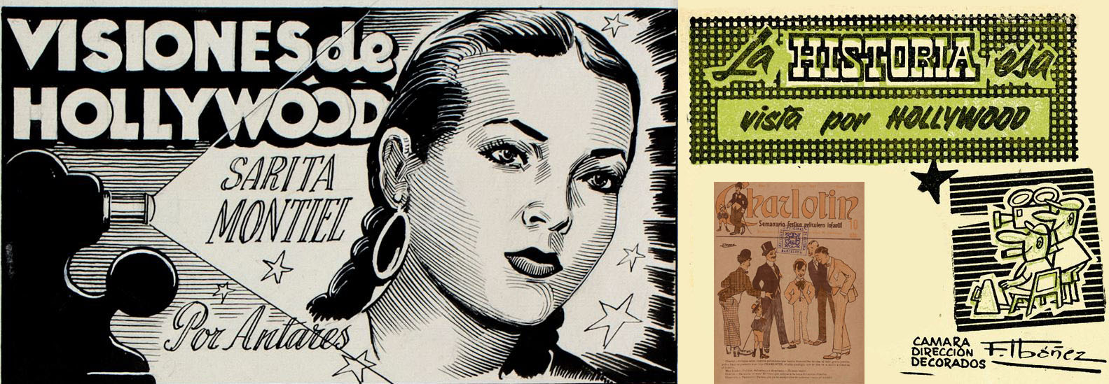 Hollywood en les historietes Hollywood en les historietes
