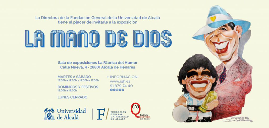 Exposició de caricatures d′Osvaldo Pérez a Alcalà Exposició de caricatures d′Osvaldo Pérez a Alcalà