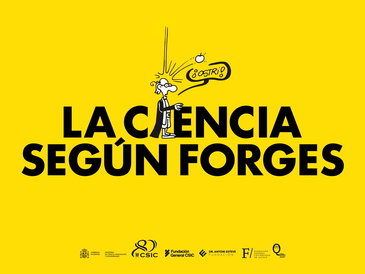 Exposición «La ciencia según Forges»