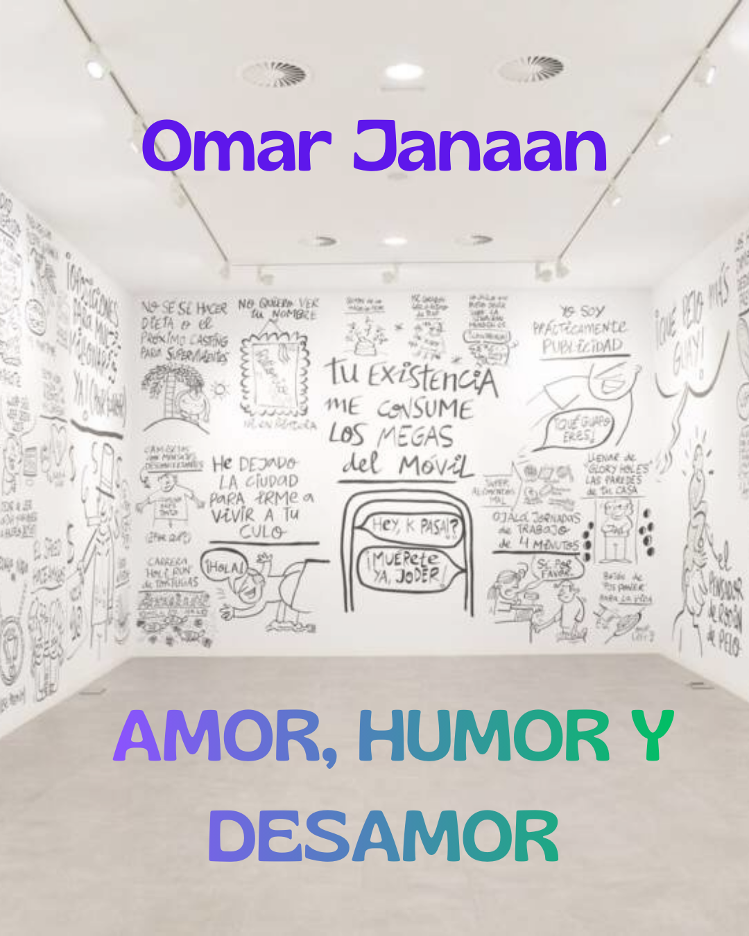 Exposición “Amor, humor y desamor” en La Térmica (Málaga)