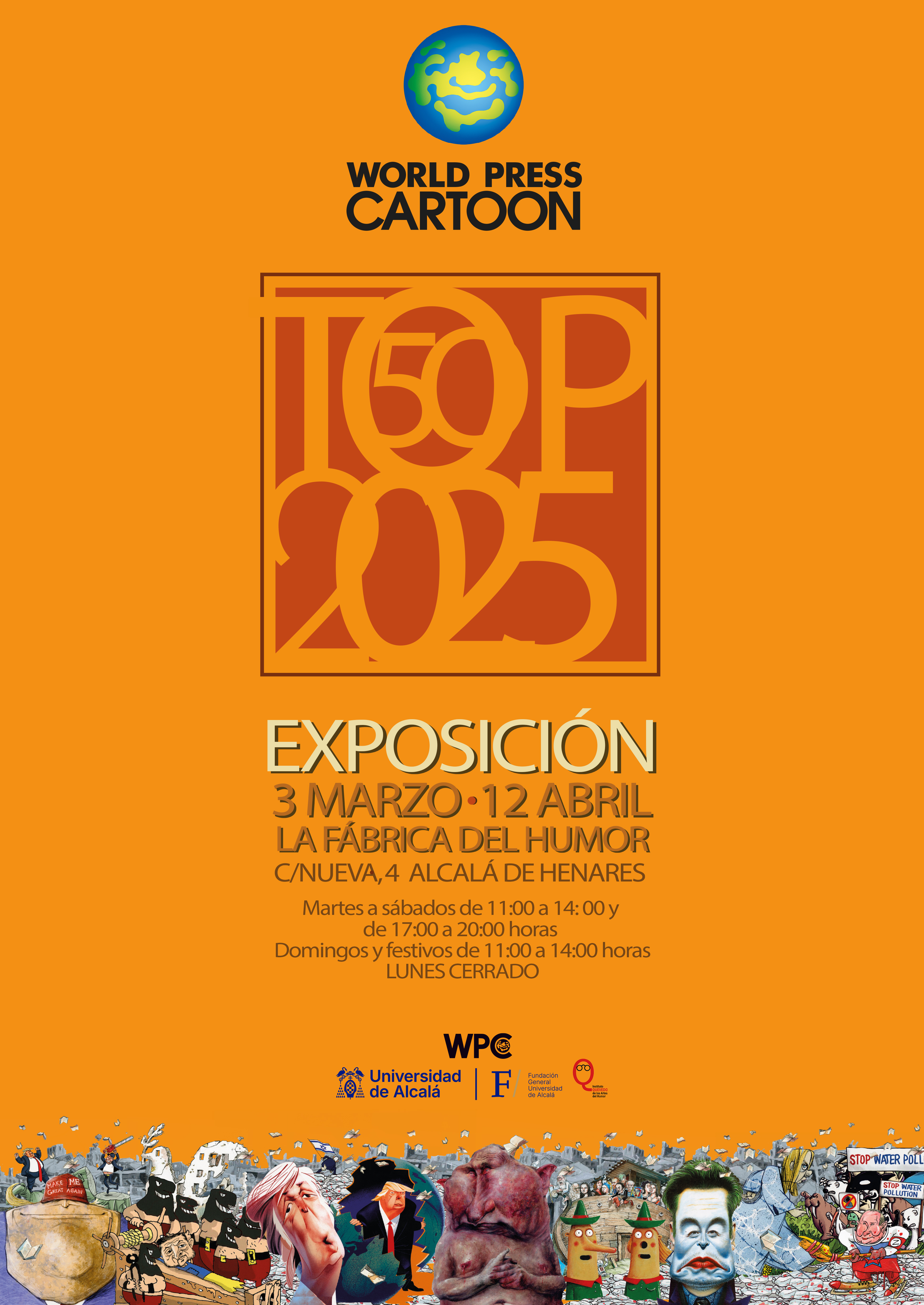 Exposición «World Press Cartoon»
