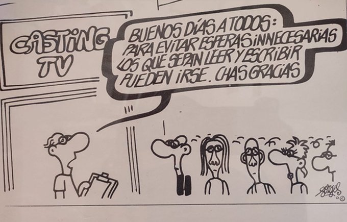 Exposición: «Un ramito de viñetas de Forges»