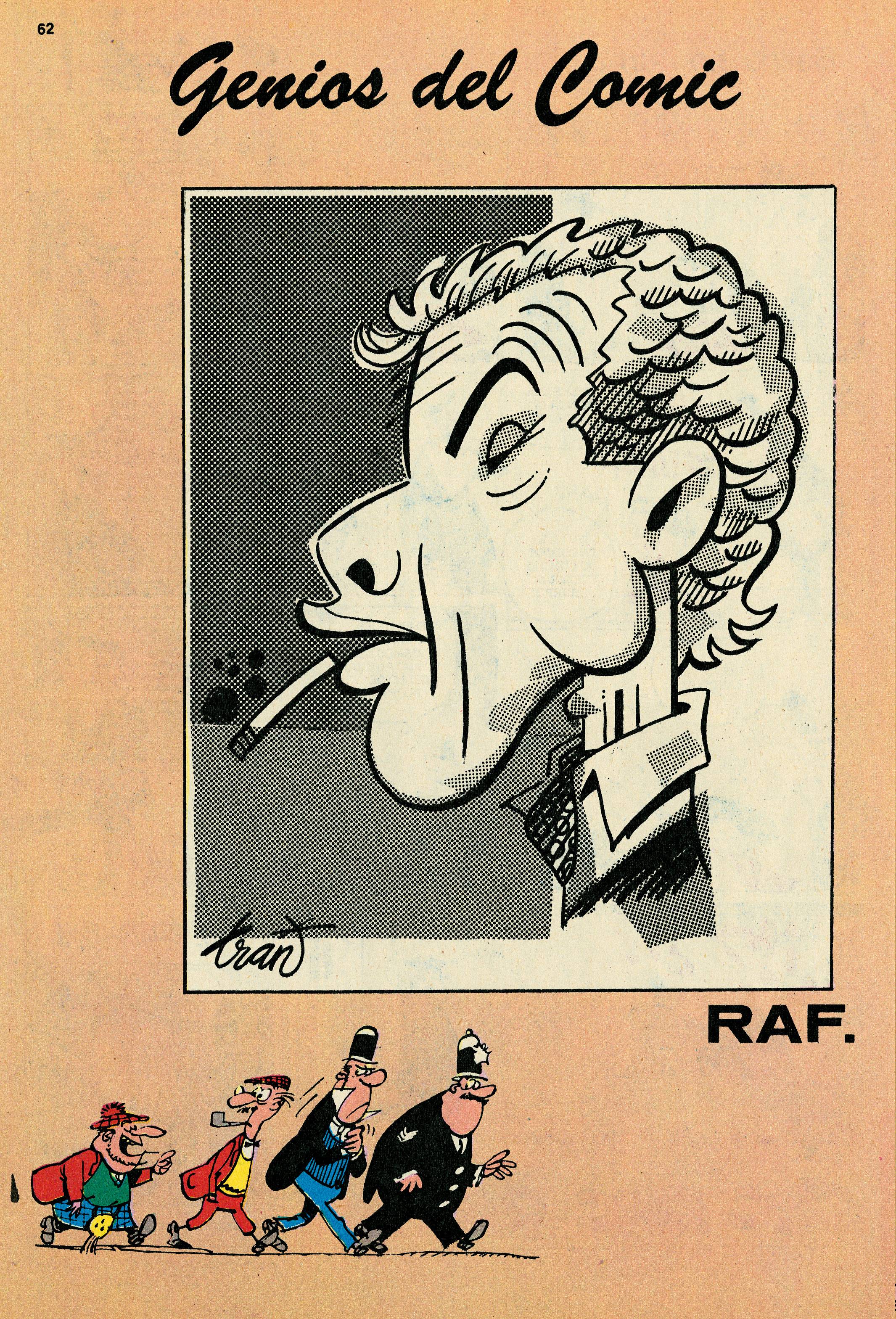 Caricatura del Raf