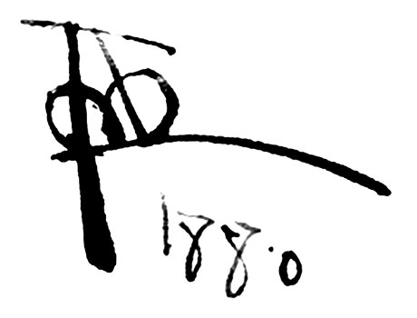 Firma d'Apel·les Mestres