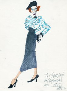 Ilustración, The New Look in Arkansas. Años 1945
