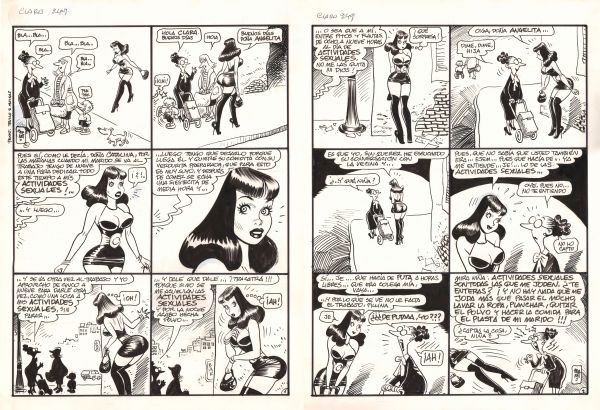 Humor verde 1946-2020 Viñetas eróticas en la prensa española