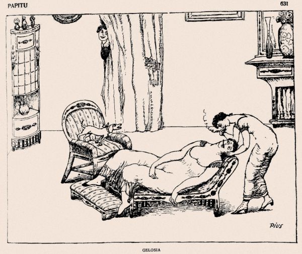 Humor verde 1869-1938 viñetas eróticas en la prensa española