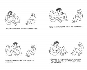 Núria Pompeia sola ante el peligro