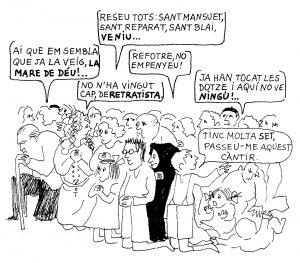 Núria Pompeia sola ante el peligro