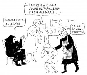 Núria Pompeia sola ante el peligro