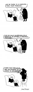 Núria Pompeia sola ante el peligro