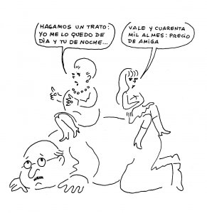 Núria Pompeia sola ante el peligro