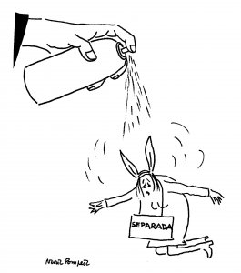 Núria Pompeia sola davant del perill