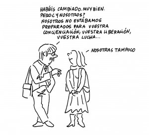 Núria Pompeia sola ante el peligro