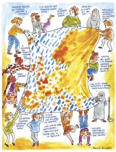 Núria Pompeia sola ante el peligro