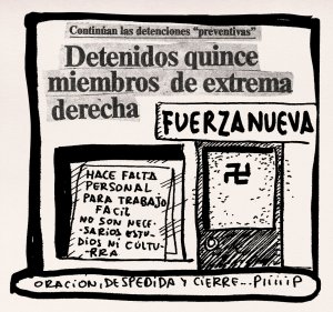 40 anys de l’atemptat a El Papus. Els dibuixos que van emprenyar els fatxes