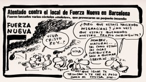 40 anys de l’atemptat a El Papus. Els dibuixos que van emprenyar els fatxes