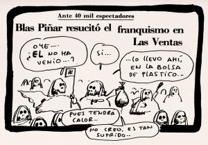 40 años del atentado a El Papus. Los dibujos que cabrearon a los fachas