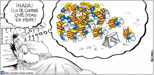 Catalunya, así lo ven los humoristas gráficos