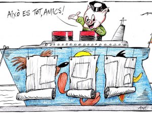 Catalunya, així ho veuen els humoristes gràfics