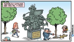 Catalunya, así lo ven los humoristas gráficos