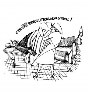 La revolución satírica del mayo del 68