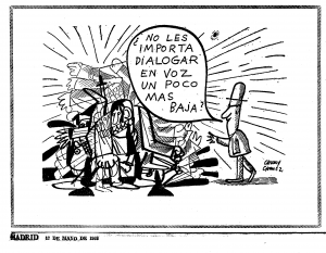 La revolución satírica del mayo del 68