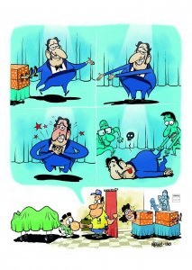 Humor gràfic català en temps difícils