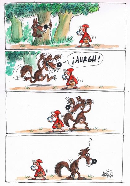 8è Concurs d’humor gràfic Gin. Atents a les seves pantalles