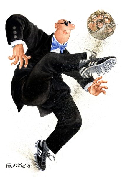 8è Concurs d’humor gràfic Gin. Atents a les seves pantalles