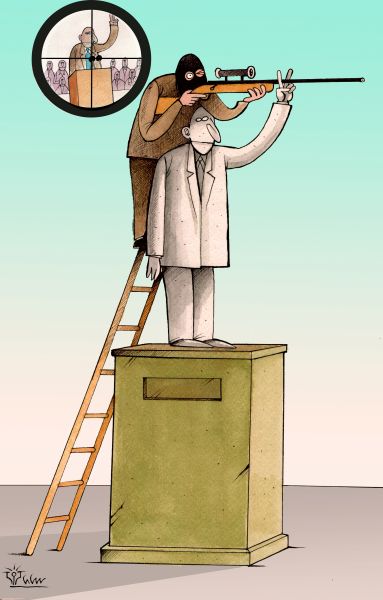 8è Concurs d’humor gràfic Gin. Atents a les seves pantalles