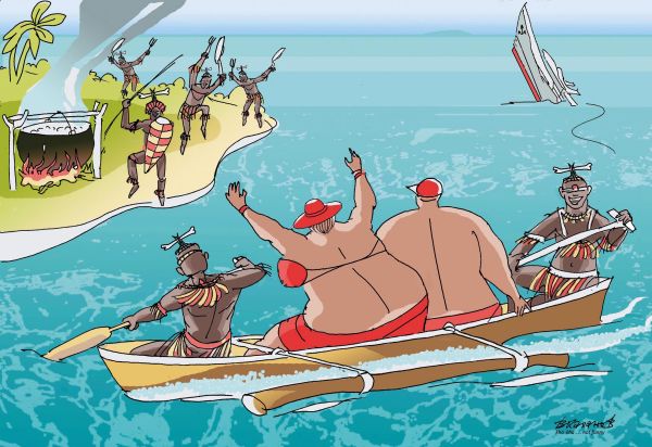 8è Concurs d’humor gràfic Gin. Atents a les seves pantalles