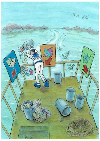 8è Concurs d’humor gràfic Gin. Atents a les seves pantalles