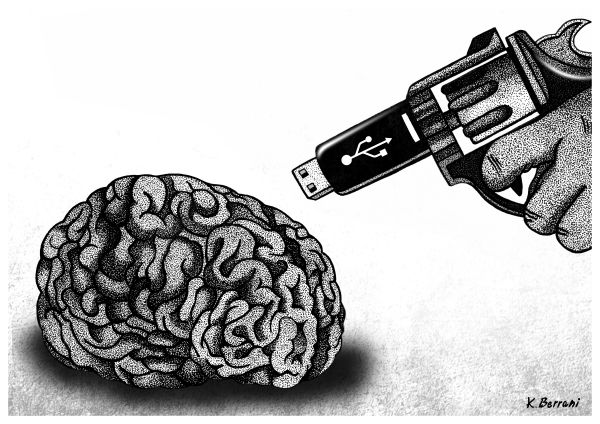 8è Concurs d’humor gràfic Gin. Atents a les seves pantalles