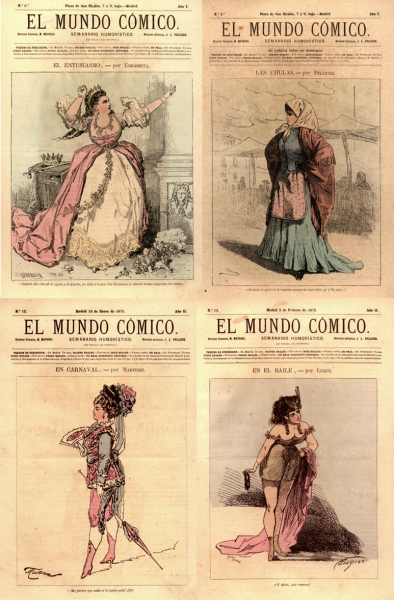 Humor verde 1869-1938 viñetas eróticas en la prensa española
