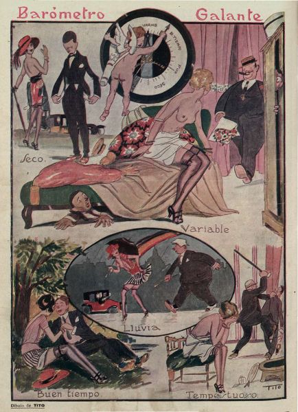 Humor verde 1869-1938 viñetas eróticas en la prensa española