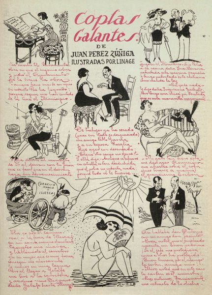 Humor verde 1869-1938 viñetas eróticas en la prensa española