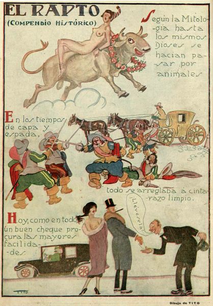 Humor verde 1869-1938 viñetas eróticas en la prensa española