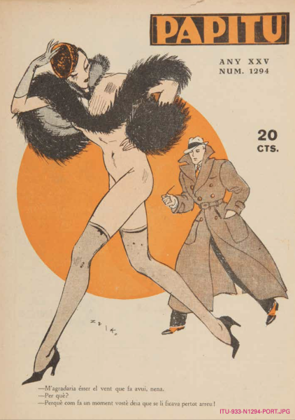 Humor verde 1869-1938 viñetas eróticas en la prensa española
