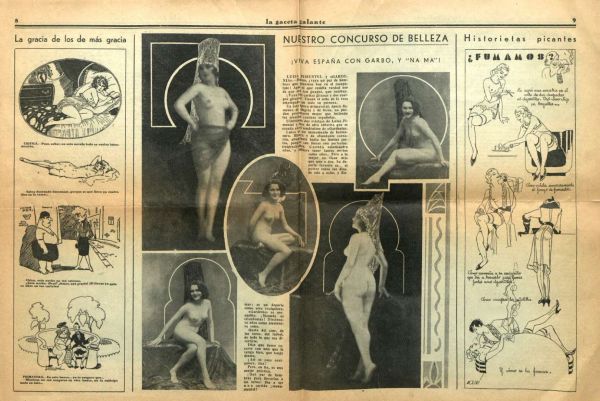 Humor verde 1869-1938 viñetas eróticas en la prensa española