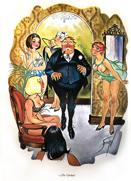 Humor verde 1946-2020 Viñetas eróticas en la prensa española